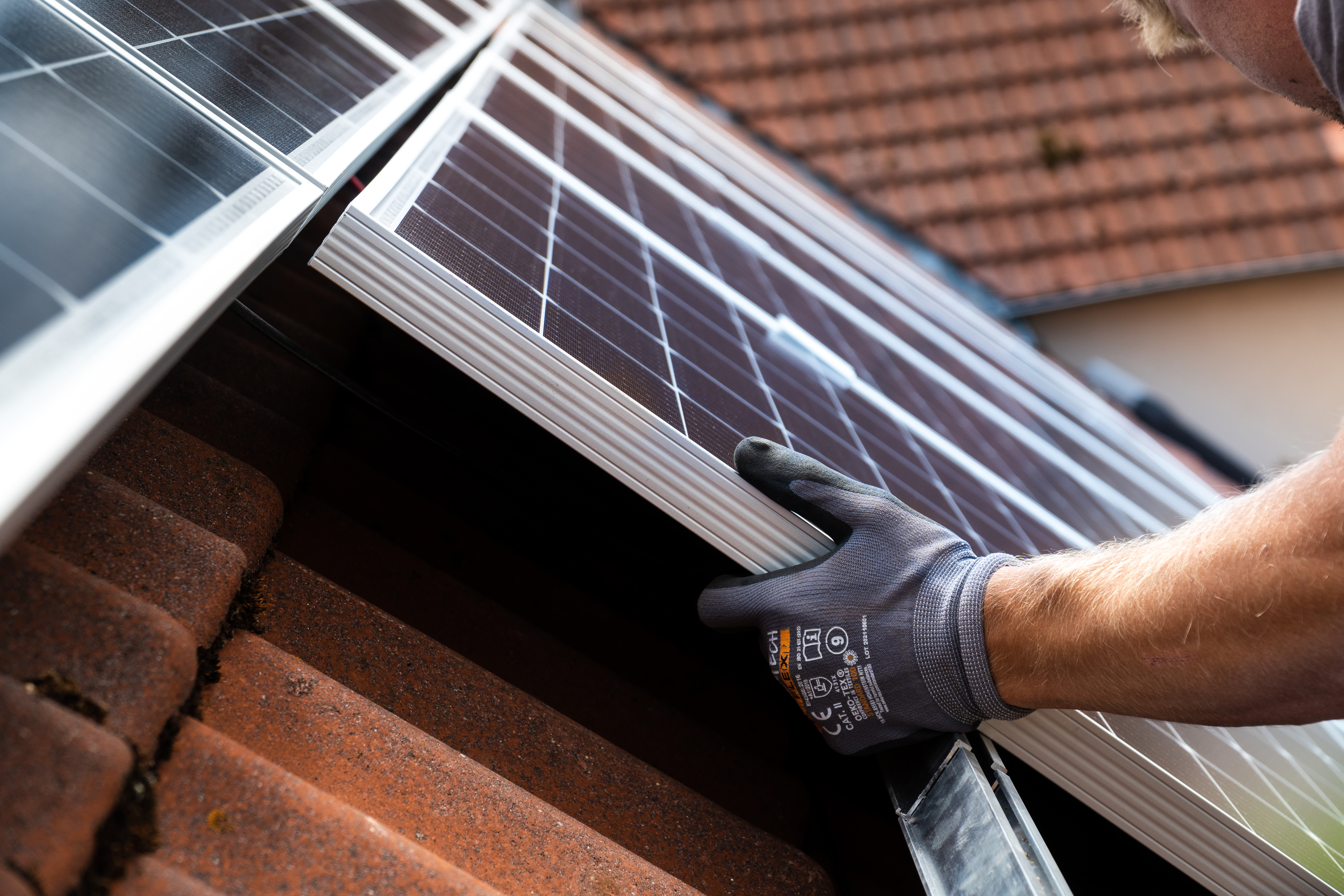 Professionelle Installation einer Solaranlage