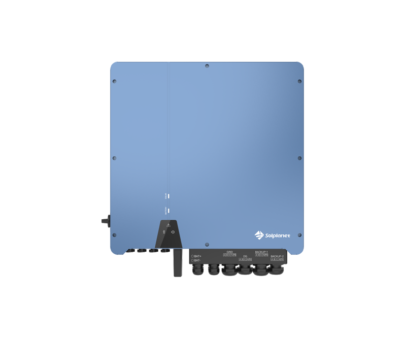 Solplanet ASW H-T1 Hybrid-Wechselrichter Frontansicht